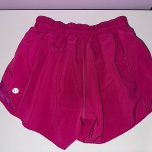Hot Pink Sz 2 Hotty Hot Low-Rise Lined Short 2.5"